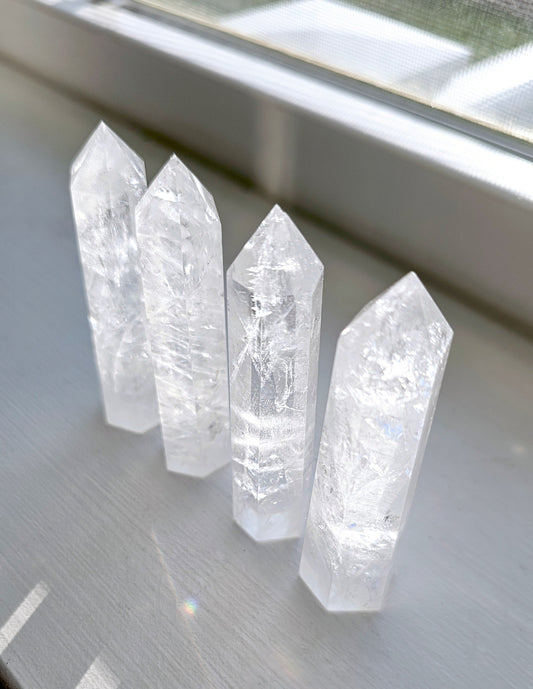 Clear Quartz Crystal Wands