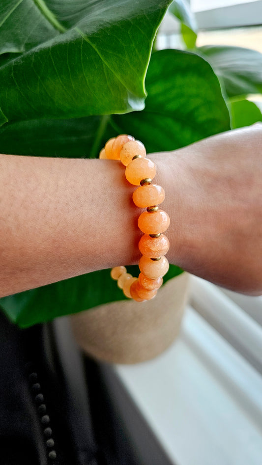 Sacral Chakra Healing Bracelet